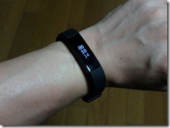 ムーヴバンド3（ドコモヘルスケア）からAlta HR（Fitbit）に鞍替え